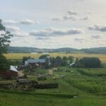 Treinen Farm, Wisconsin - From Hill