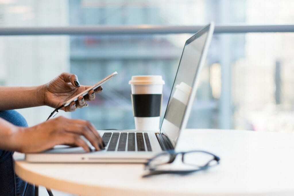 Desk Setup - Retirement Consultant