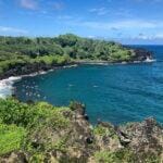 Black Sand Beach - Road To Hana - Maui