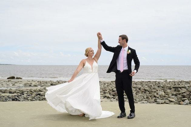 Sam & Lily - Driftwood Beach - September 2021