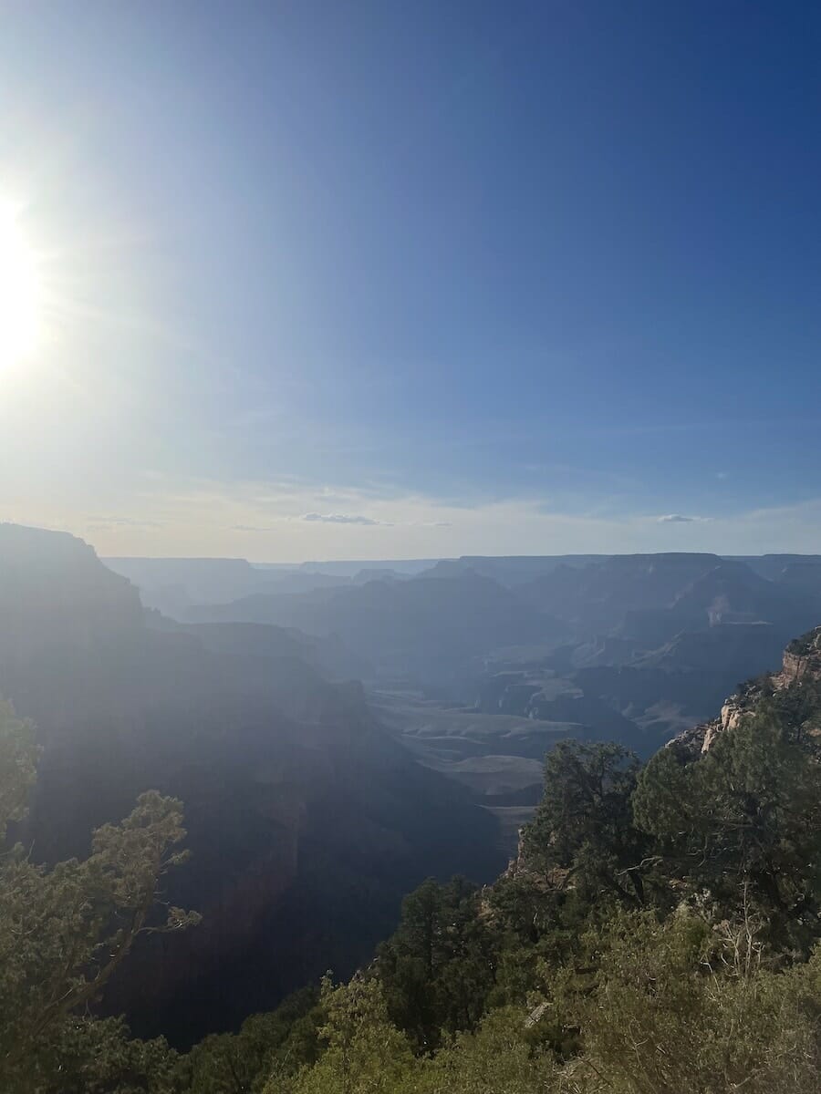 Sunset - South Kaibab Trail - Grand Canyon