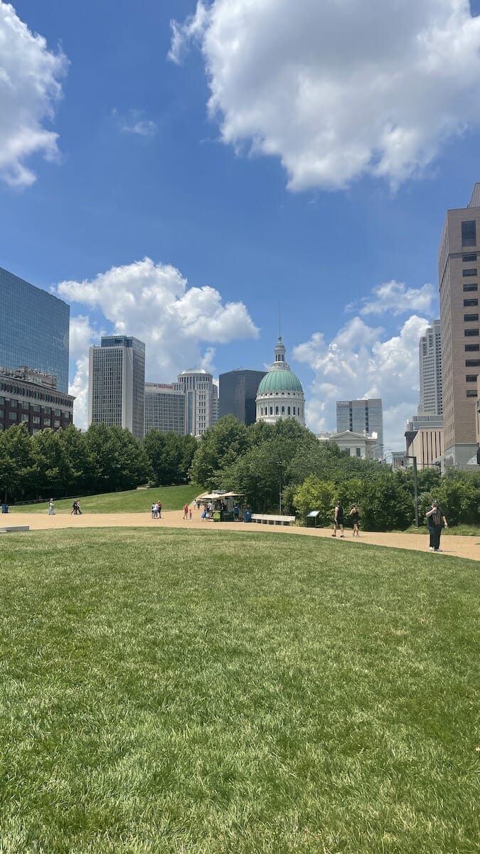 Gateway Arch National Park - View of St. Louis