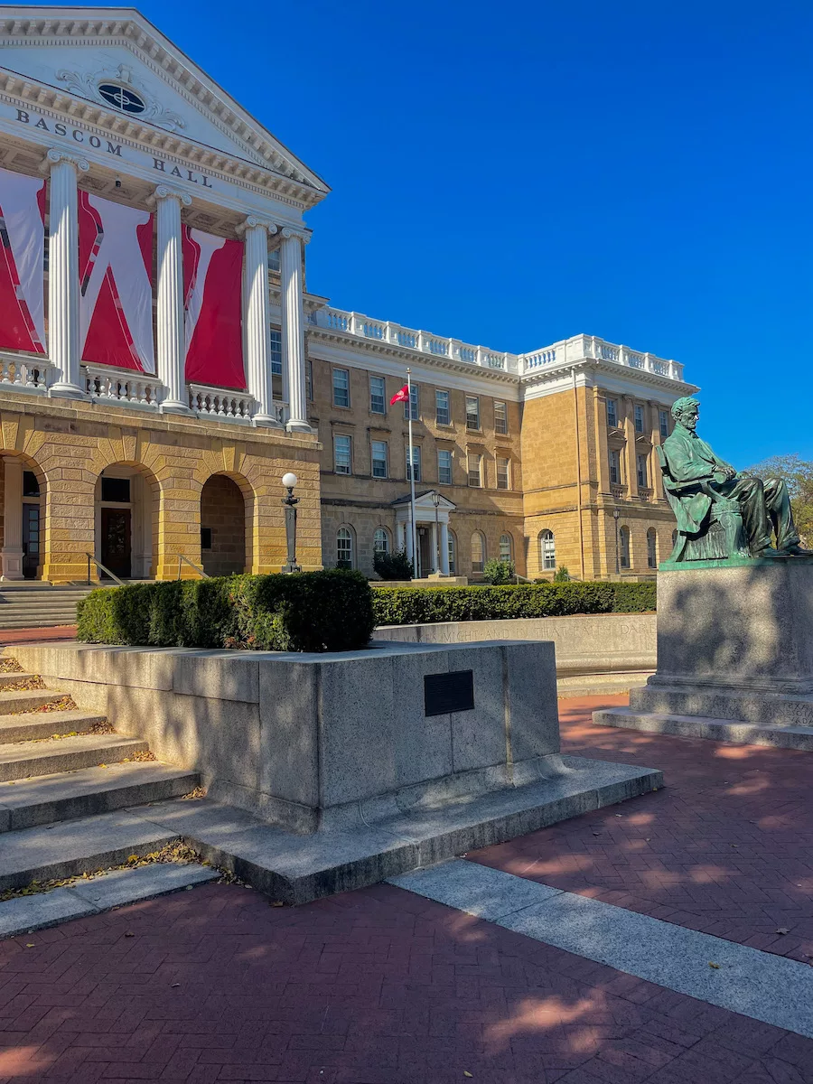 University of Wisconsin -Abe Statue