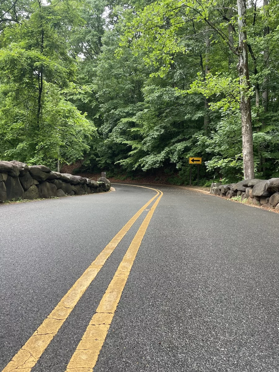 Image of road over bridge in Rock Creek Park